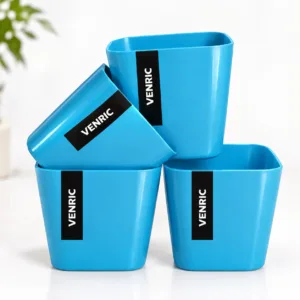 Eco Friendly pot Blue Pack of 4